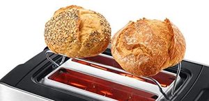 Bosch ComfortLine Toaster's different varieties of bread.