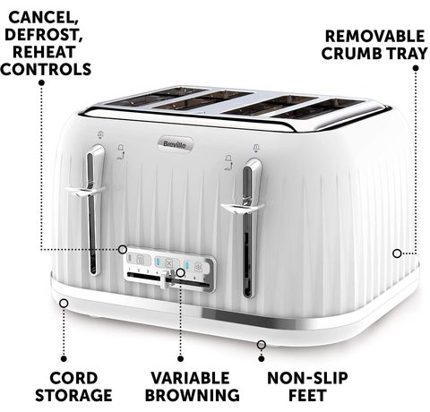 Breville Impressions Toaster's features.