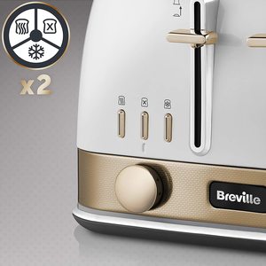 Breville New York Toaster's controls.