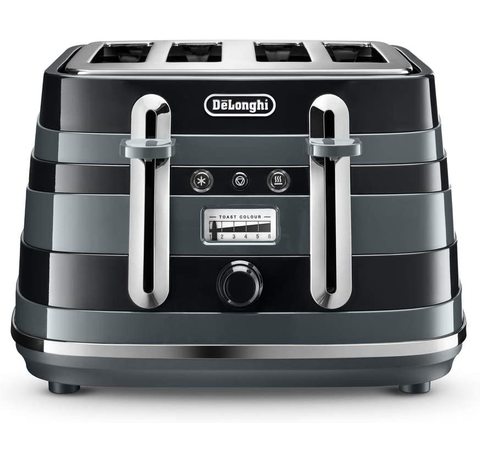 De Longhi Avvolta Toaster Main view of the De Longhi Avvolta Toaster.
