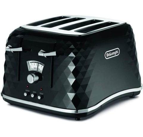 De Longhi Brilliante Toaster Main view of the De Longhi Brilliante Toaster.