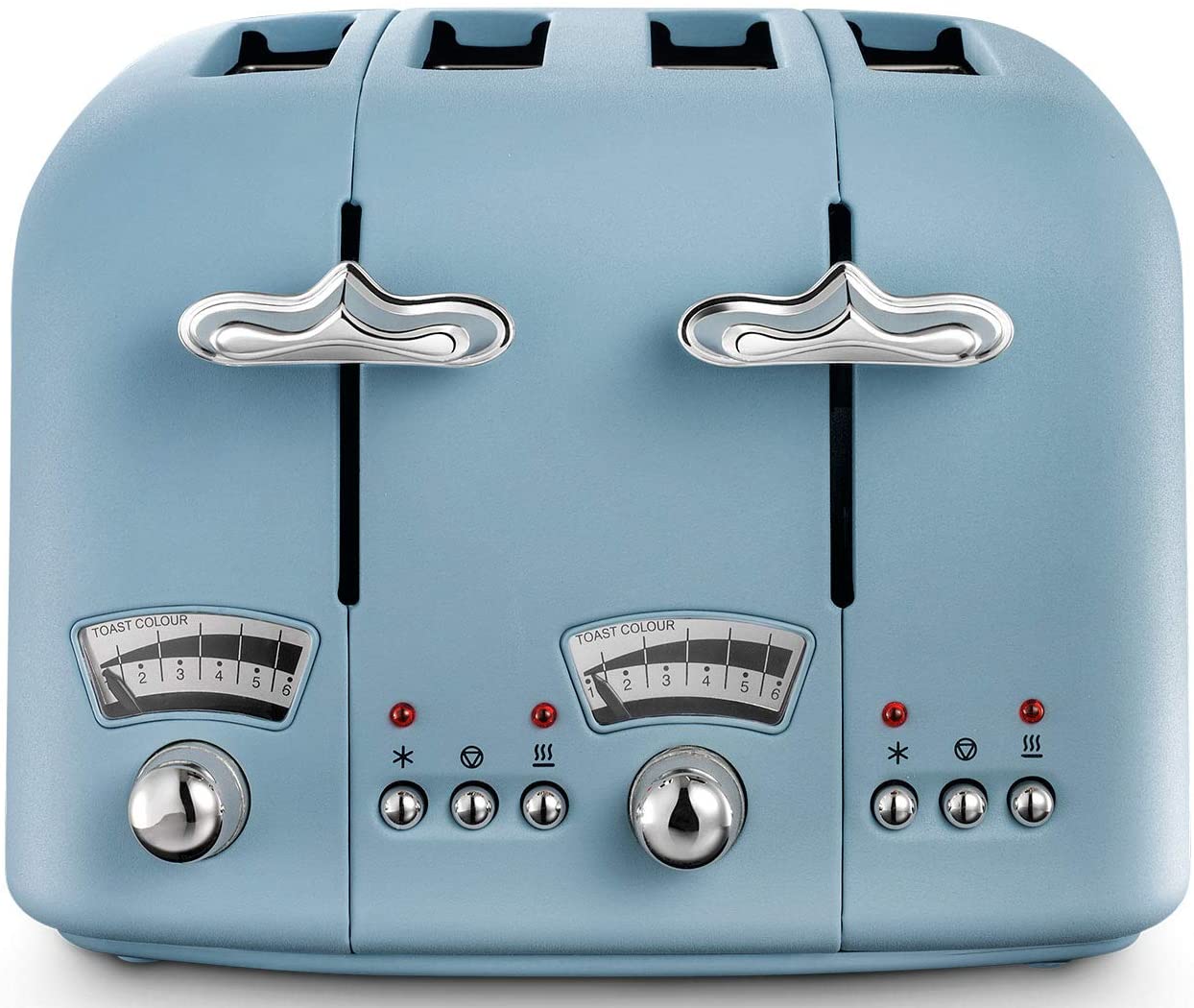 De Longhi Flora Toaster Main view of the De Longhi Flora Toaster.