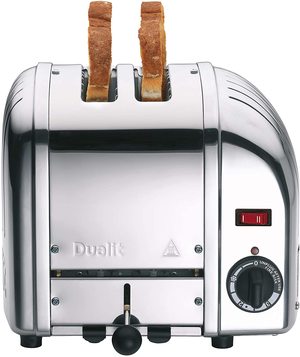 Dualit Classic Toaster in use.