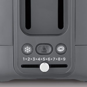 Dualit Domus Toaster's controls.