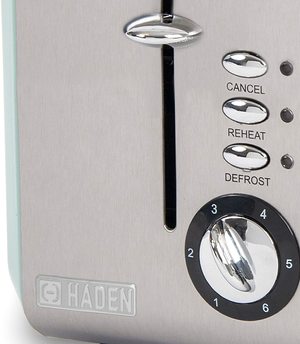 Haden Cotswold Toaster's controls.