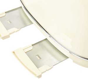 Haden Highclere Toaster's removable crumb trays.
