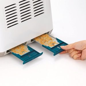 Morphy Richards Aspect Toaster's removable crumb trays.