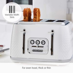 Morphy Richards Verve Toaster in use.