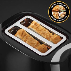 Russell Hobbs Mode Toaster in use.