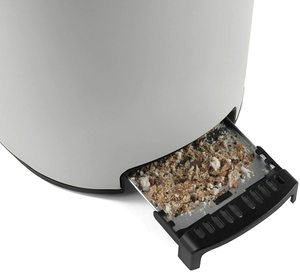 Salter Skandi Toaster's removable crumb tray.