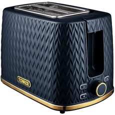 Main view of the 2 slice Tower Empire Toaster