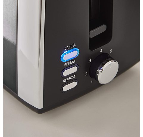 Tower Ombre Toaster's controls.
